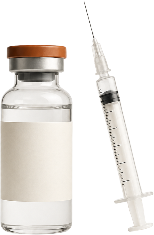 Generic GLP-1 vial and syringe