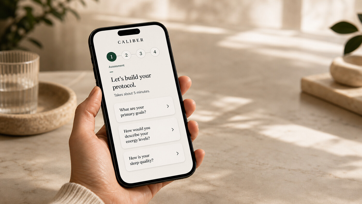 Caliber assessment on a phone