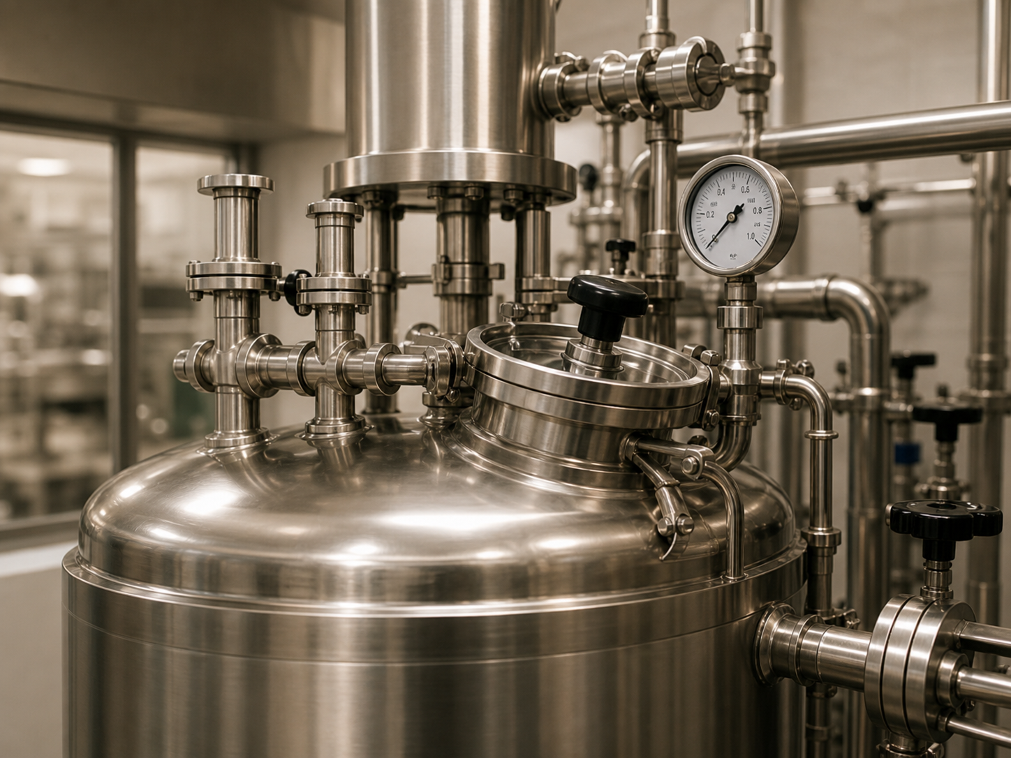 Sterile pharmaceutical facility equipment